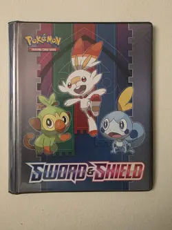 Pokemon Sword & Shield - Grookey, Scorbunny, Sobble Oversized Card Binder - Image 1