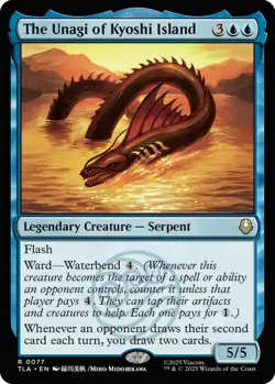 MTG The Unagi of Kyoshi Island Avatar: The Last Airbender Regular NM R0077 - Image 1