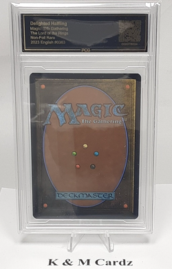 MTG - The Lord of the Rings - Delighted Halfling - Graded - PCG 10.0 - Image 4
