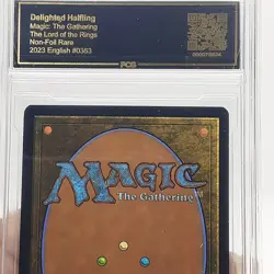 MTG - The Lord of the Rings - Delighted Halfling - Graded - PCG 10.0 - Image 5