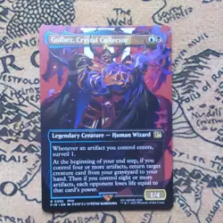 Golbez, Crystal Collector (Borderless) #395 (NM) Final Fantasy FIN Magic MTG - Image 1