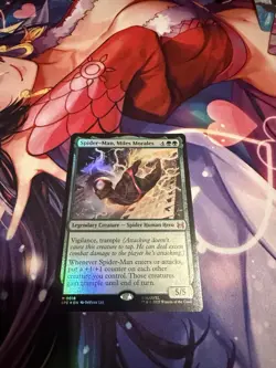 MTG Spider-Man, Miles Morales 0018 Mythic FOIL - Image 1