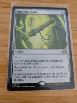 MTG Disruptor Flute 0209 Modern Horizons 3 M/NM Free UK P&P - Image 1