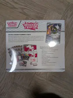 Pokemon TCG White Flare Pokemon Center ETB [Brand New & Sealed, In Hand] - Image 2