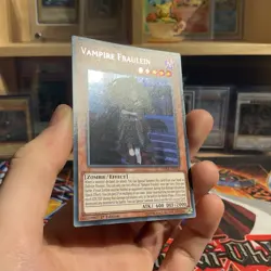 YUGIOH VAMPIRE FRAULEIN SECRET RARE 1ST EDITION NM DASA-EN003 - Image 2