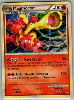 Magmortar 2/95 Holo Unleashed - Pokemon Card - NM - Image 1