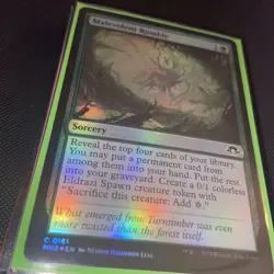 Magic: The Gathering Sorcery Malevolent Rumble Foil NM Magic MTG MH3 - Image 2