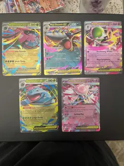 Pokemon TCG EX lot, (5 mega ex and 5 ex - Image 1