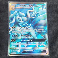 Alolan Ninetales GX - 132/145 - Ultra Rare - Guardians Rising - Pokemon - NM/M - Image 1