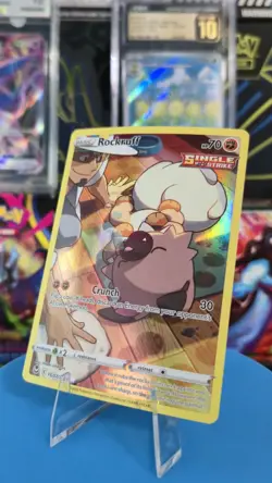 Pokemon SWSH12: Silver Tempest Trainer Gallery #TG07/TG30 Rockruff - Image 1