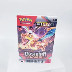 Pokemon TCG Scarlet & Violet Obsidian Flames Build & Battle Box Factory Sealed - Image 1
