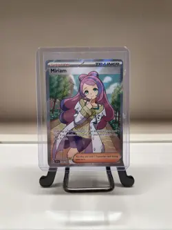 Miriam 238/198 Pokemon Scarlet & Violet Base Set Ultra Rare Full Art Holo NM - Image 1