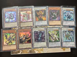 Yugioh Lot Of 10 Holo Cards English See Pic For Exact Cards #1 - Image 1