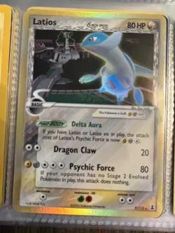 Pokemon Latios EX Delta Species 9/113 Reverse Holo Rare 2005 TCG Card - Image 1