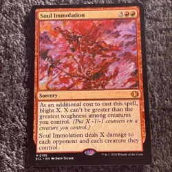 Soul Immolation ECL NM MTG - Image 1
