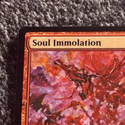 Soul Immolation ECL NM MTG - Image 2