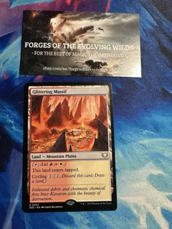 Glittering Massif Edge of Eternities Commander - Image 1