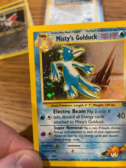 Misty's Golduck (12/132) Holo Gym Challenge Pokemon Card! FREE P&P! - Image 4