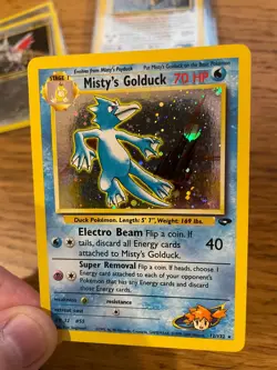 Misty's Golduck (12/132) Holo Gym Challenge Pokemon Card! FREE P&P! - Image 5