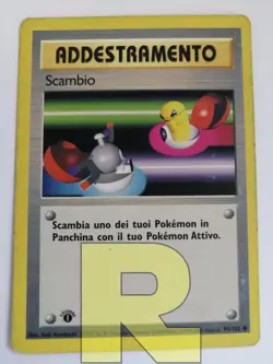 Scambio / Switch ® Set Base 95/102 ® Comune ® Pokemon 1ª EDIZIONE Italiano Good - Image 1