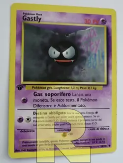 Gastly ® Set Base 50/102 ® Comune ® Pokemon ® 1ª EDIZIONE Italiano ® Good - Image 1