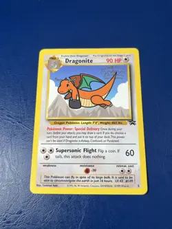 Dragonite Kids WB Movie Promo 5 Pokemon Card MP - Image 1