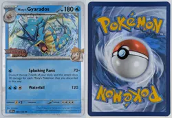 STAMPED Misty's Gyarados DRI 049/182 R Destined Rivals Pokemon TCG EN - Image 1