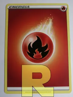 10x Energia Base Fuoco / Fire ® Scudo e Spada ® Pokemon ® Italiano - Image 1
