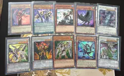 Yugioh Lot Of 10 Holo Cards English See Pic For Exact Cards #3 - Image 1