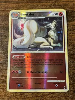 Ninetales 17/95 Reverse Holo Pokemon Card Call Of Legends - Image 1