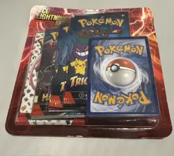 NEW POKEMON TCG LIGHTNING BOX / 4 PACKS + 1 BONUS CARD SEALED - Image 2