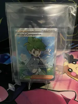 Pokemon Wally's Compassion 176/132 Me01 Ultra Rare Holo Card - Image 1