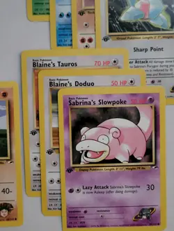 Pokemon 1st Edition Gym Heroes 25 Card Lot 💧 🔥 🍃 ⚡LP Commons/Uncommons - Image 5