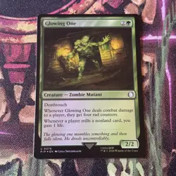 Glowing One Foil MTG single, Universes Beyond: Fallout U 0076 NM - Image 1