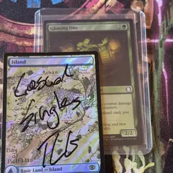 Glowing One Foil MTG single, Universes Beyond: Fallout U 0076 NM - Image 3