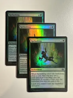 Spelunking FOIL x3 - *NM* - LCI Ixalan - MtG - Image 1