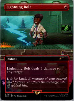 Lightning Bolt from Secret Lair Drop Series 1638 NM - Image 1