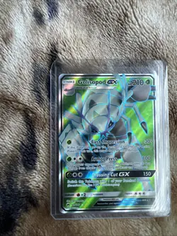 Golisopod Gx 129/147 Full Art Ultra Rare Pokemon Card SM Burning Shadows NM - Image 1