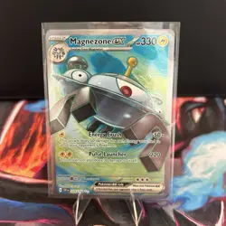 Pokemon TCG Magnezone EX Scarlet & Violet Base Set Holo Ultra Rare Card 226/198 - Image 1