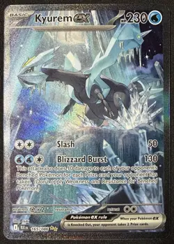 2025 Pokemon Black Bolt KYUREM EX 165/86 Special Illustration Rare SIR English - Image 1