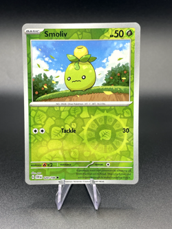 Pokemon TCG - Smoliv Reverse Holo Common - Scarlet & Violet 020/198 - Image 1