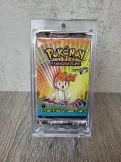 Pokemon Gym Heroes 1st Edition Booster Pack Factory Sealed 2000 HEAVY - Image 1