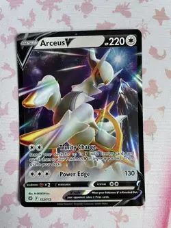 Pokemon TCG Arceus V Sword & Shield: Brilliant Stars 122/172 Holo Ultra Rare - Image 1