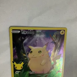 Pokemon Celebrations 25th Anniversary Pikachu 005/025 Stamped Holo Rare NM - Image 4