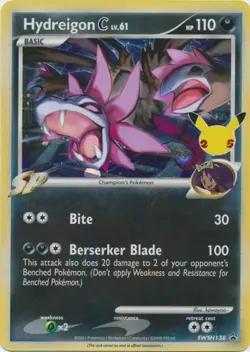 Hydreigon C lv.61 SWSH138 Sword & Shield Promo Pokemon TCG - Image 1