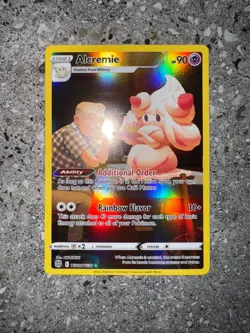 Pokemon TCG Cards Alcremie TG08/TG30 Brilliant Stars Full Art Character Rare - Image 3