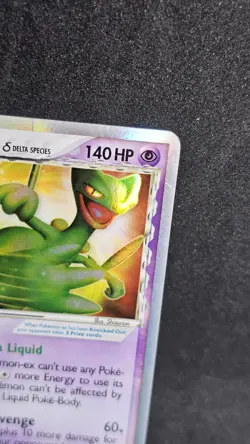 Pokemon Sceptile EX Holo Card Delta Species 96/100 Crystal Guardians LP/MP - Image 4