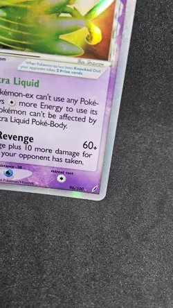 Pokemon Sceptile EX Holo Card Delta Species 96/100 Crystal Guardians LP/MP - Image 5