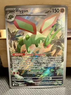 Flygon 101/094 Illustration Rare IR Pokemon TCG Phantasmal Flames English - Image 1