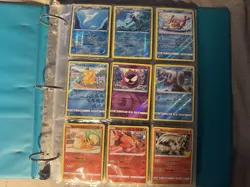 Pokemon TCG Vintage Childhood Binder Collection Lot Over 200 Cards Holos - Image 2